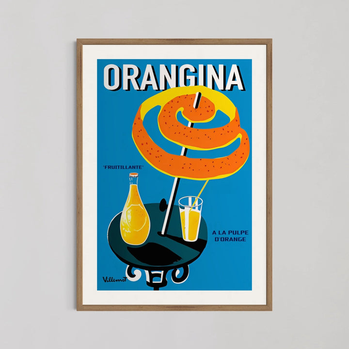 Orangina Fruitillante Kitchen Wall Art - Style My Wall