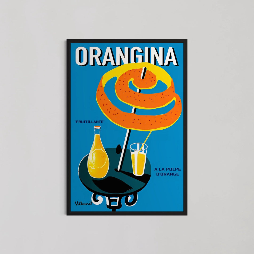 Orangina Fruitillante Kitchen Wall Art - Style My Wall