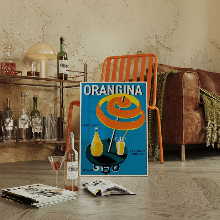 Orangina Fruitillante Kitchen Wall Art - Style My Wall