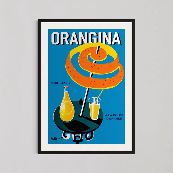 Orangina Fruitillante Kitchen Wall Art - Style My Wall