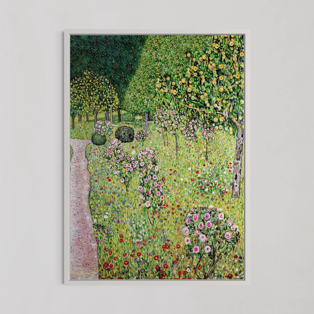 Orchard With Roses Wall Art by Gustav Klimt - Style My Wall