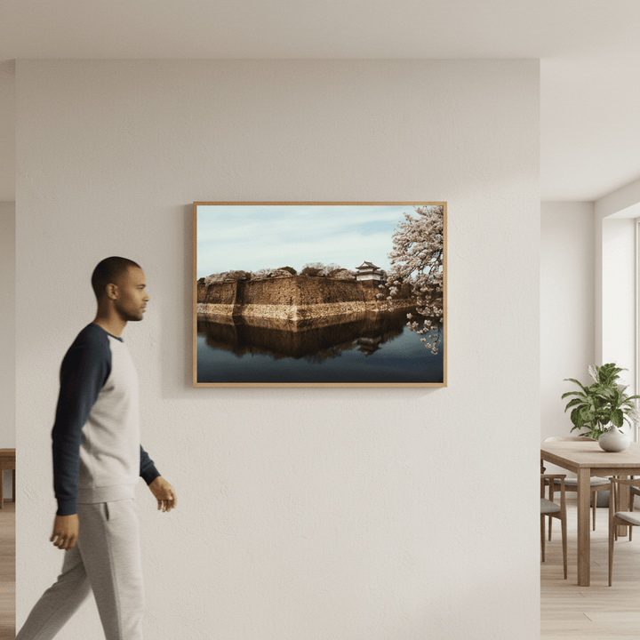 Osaka Castle Japan by Steven Scott wall - art - picture - poster
