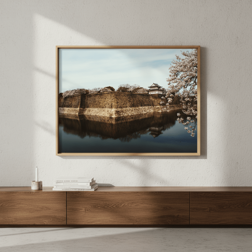Osaka Castle Japan by Steven Scott wall - art - picture - poster