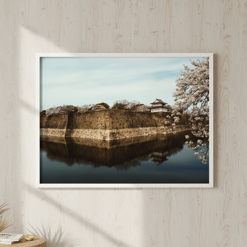 Osaka Castle Japan by Steven Scott wall - art - picture - poster