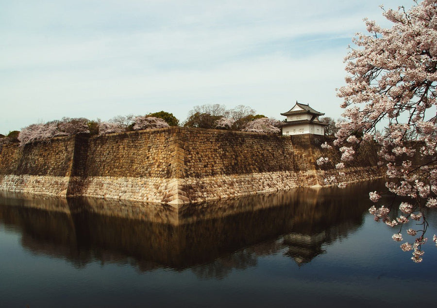 Osaka Castle Japan by Steven Scott