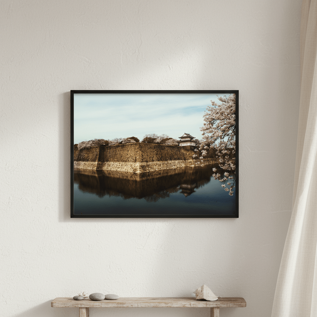 Osaka Castle Japan by Steven Scott wall - art - picture - poster
