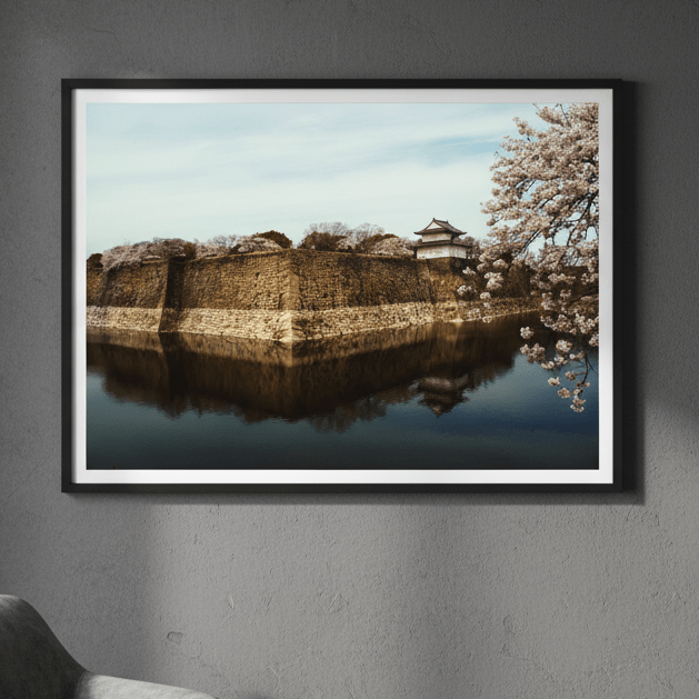 Osaka Castle Japan by Steven Scott wall - art - picture - poster