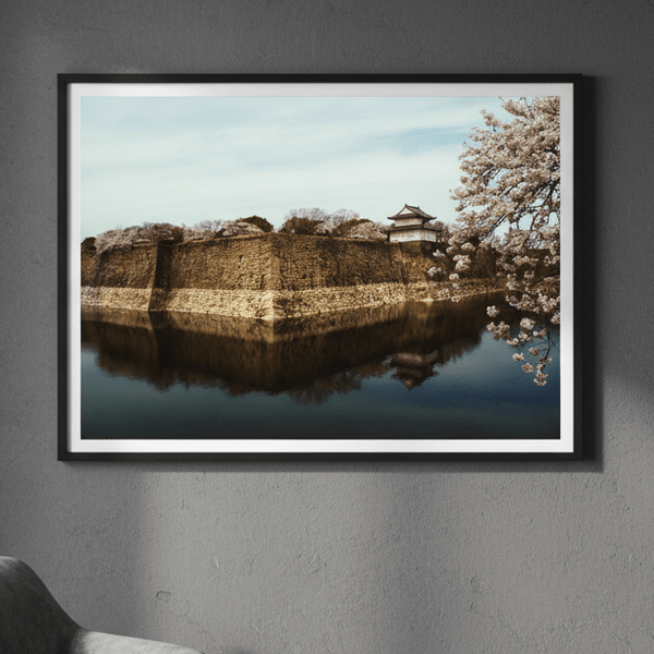 Osaka Castle Japan by Steven Scott