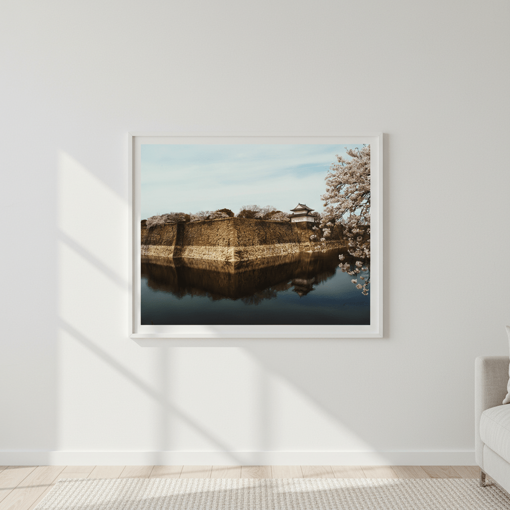 Osaka Castle Japan by Steven Scott wall - art - picture - poster