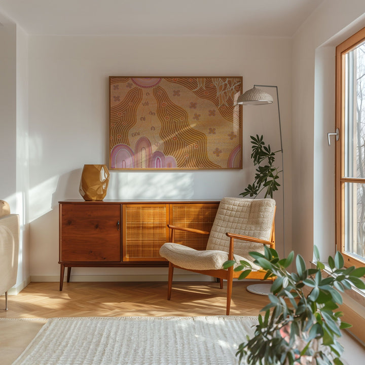 Our Story by Domica Hill,livingroom,timber border