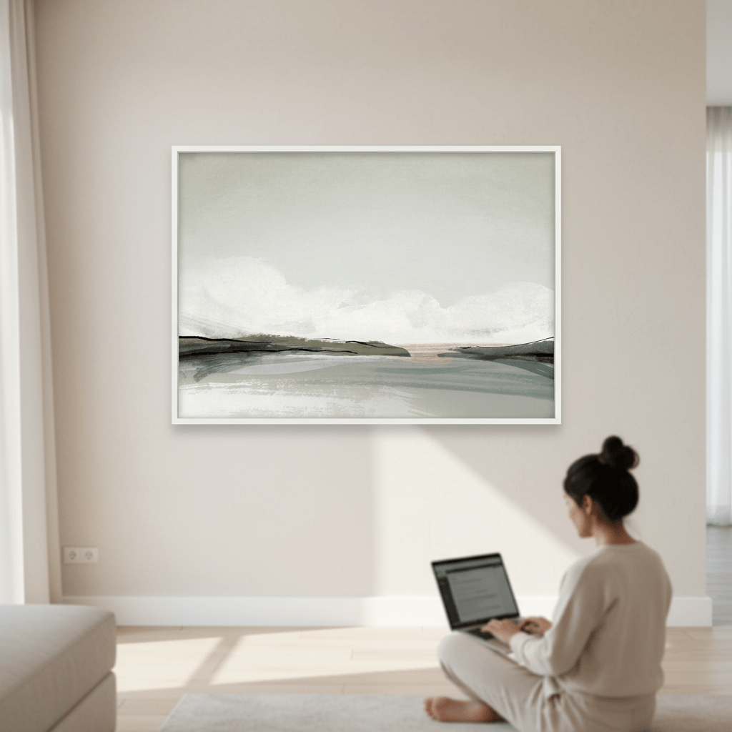 Out to Sea by Deer Muskeeter wall - art - picture - poster