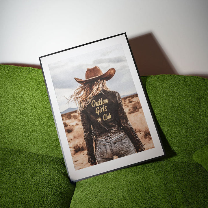 Outlaw Girls Club wall - art - picture - poster