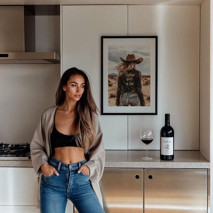 Outlaw Girls Club wall - art - picture - poster