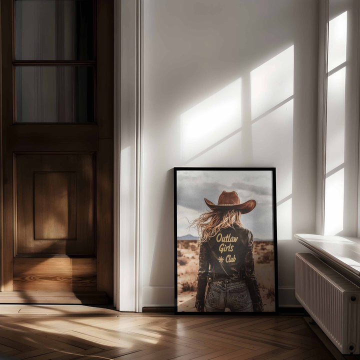 Outlaw Girls Club wall - art - picture - poster
