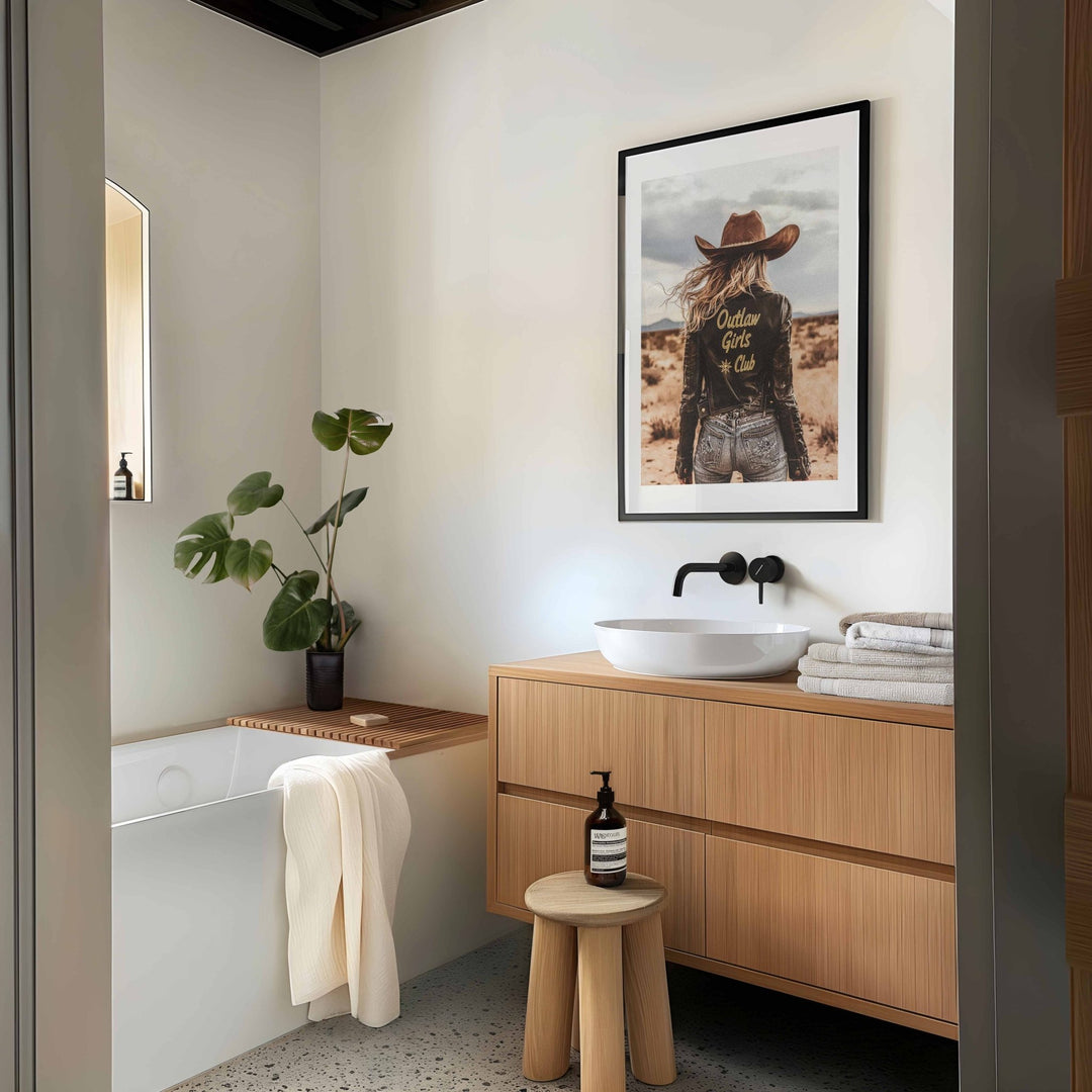 Outlaw Girls Club wall - art - picture - poster