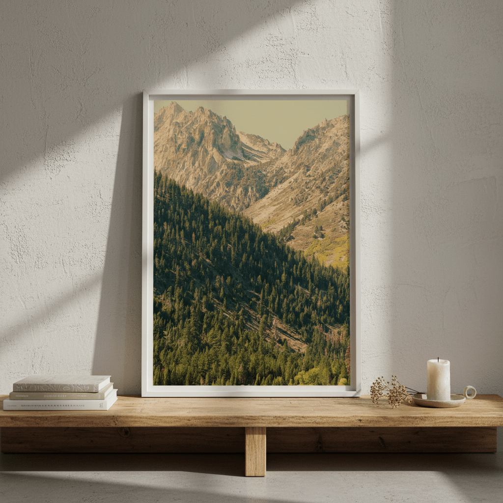 Over the Pass by Hope Bainbridge wall - art - picture - poster