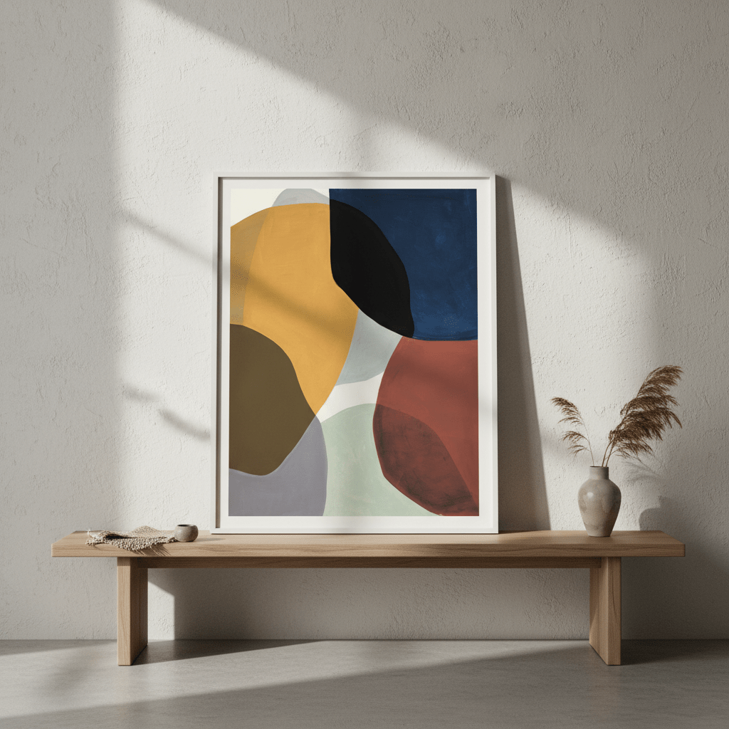 Overlap by Berit Mongensen Lopez wall - art - picture - poster
