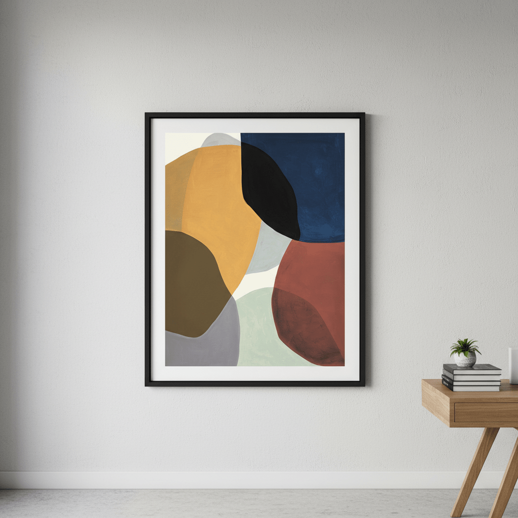 Overlap by Berit Mongensen Lopez wall - art - picture - poster