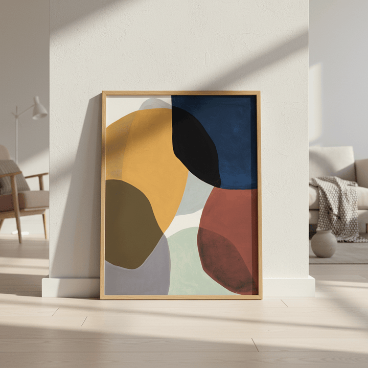 Overlap by Berit Mongensen Lopez wall - art - picture - poster