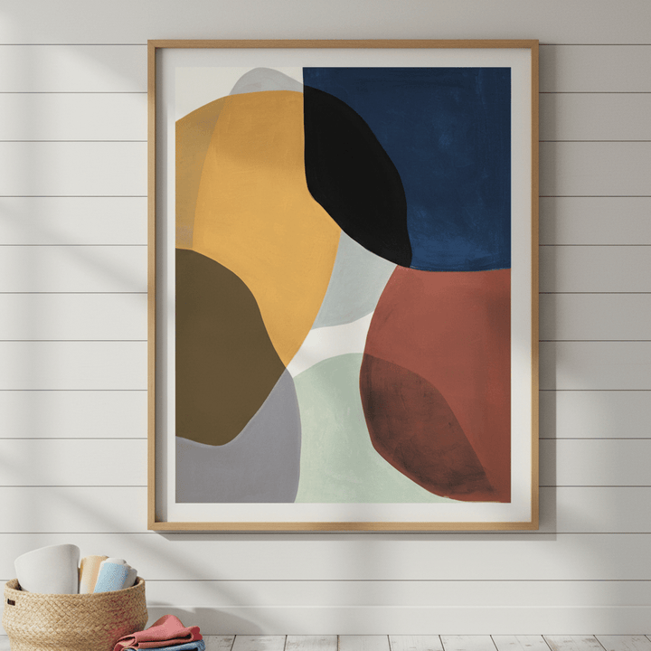 Overlap by Berit Mongensen Lopez wall - art - picture - poster