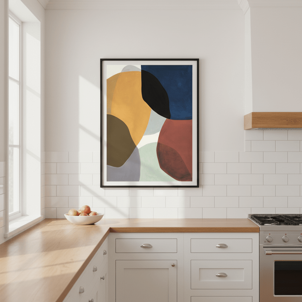 Overlap by Berit Mongensen Lopez wall - art - picture - poster