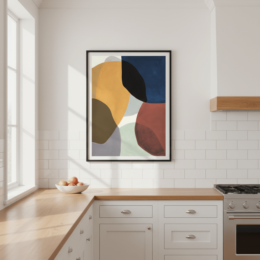 Overlap by Berit Mongensen Lopez wall - art - picture - poster