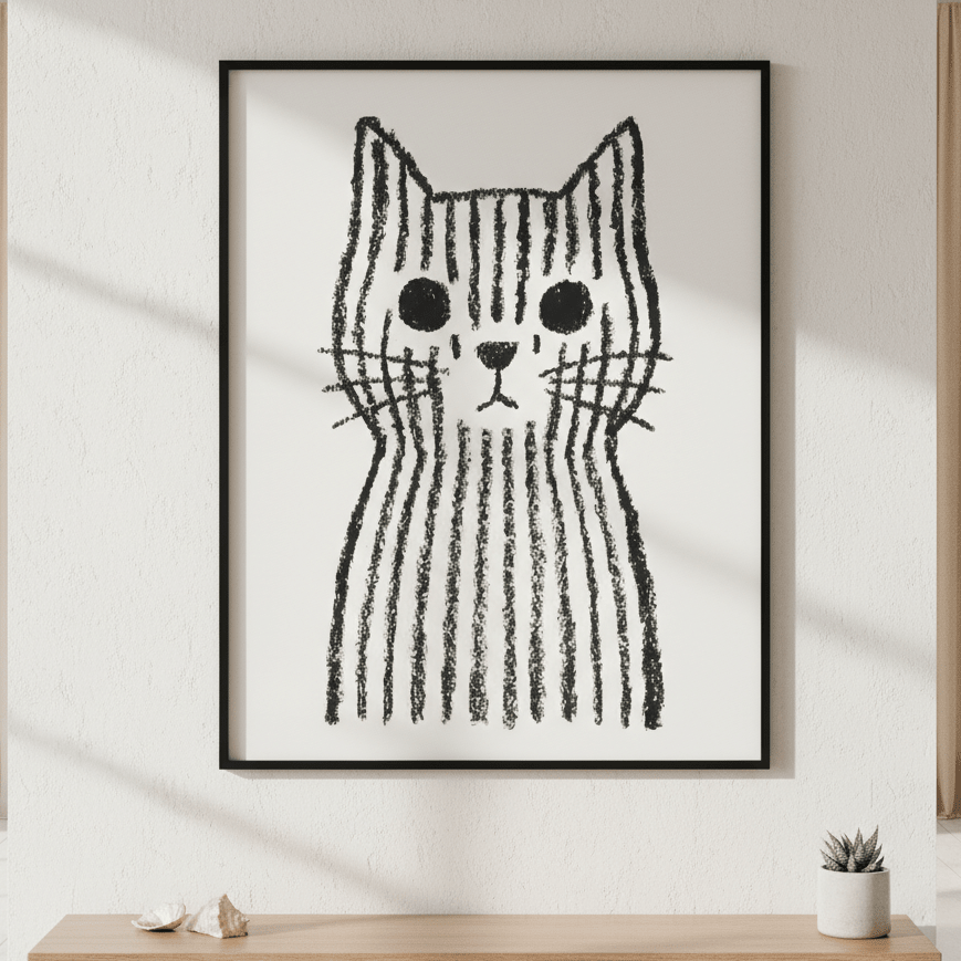 Ozzy by Silvia Visscher wall - art - picture - poster