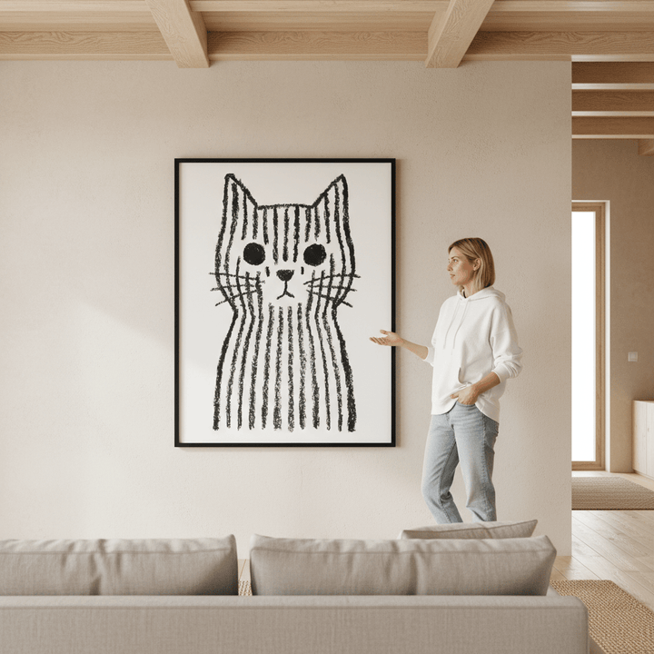 Ozzy by Silvia Visscher wall - art - picture - poster