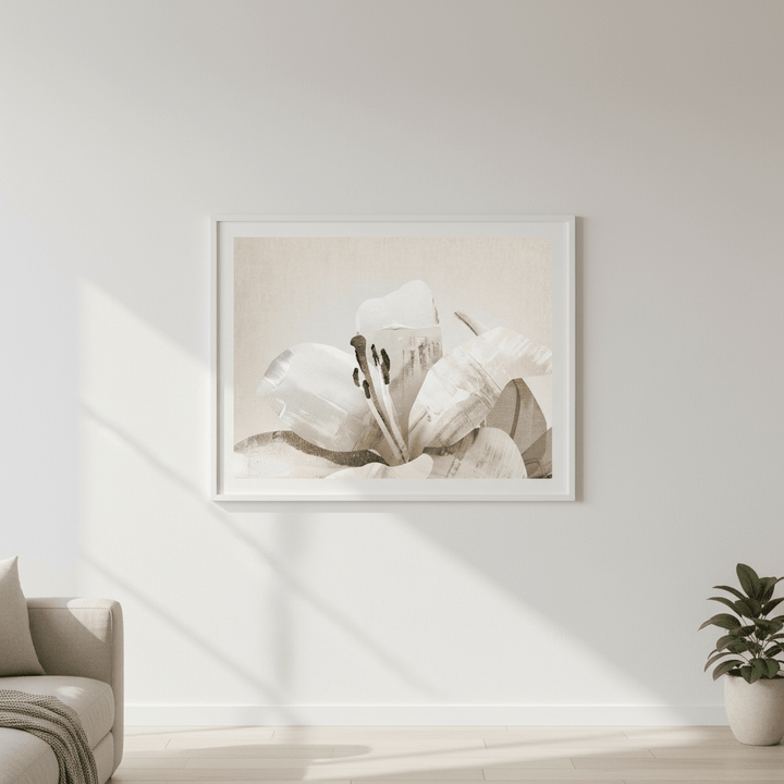 Painted Lily by Deer Muskeeter wall - art - picture - poster