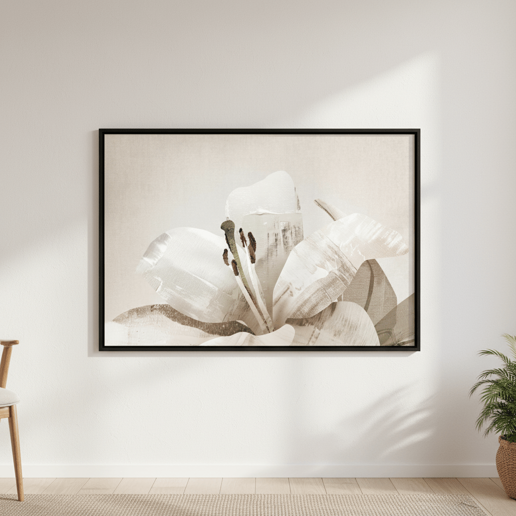 Painted Lily by Deer Muskeeter wall - art - picture - poster