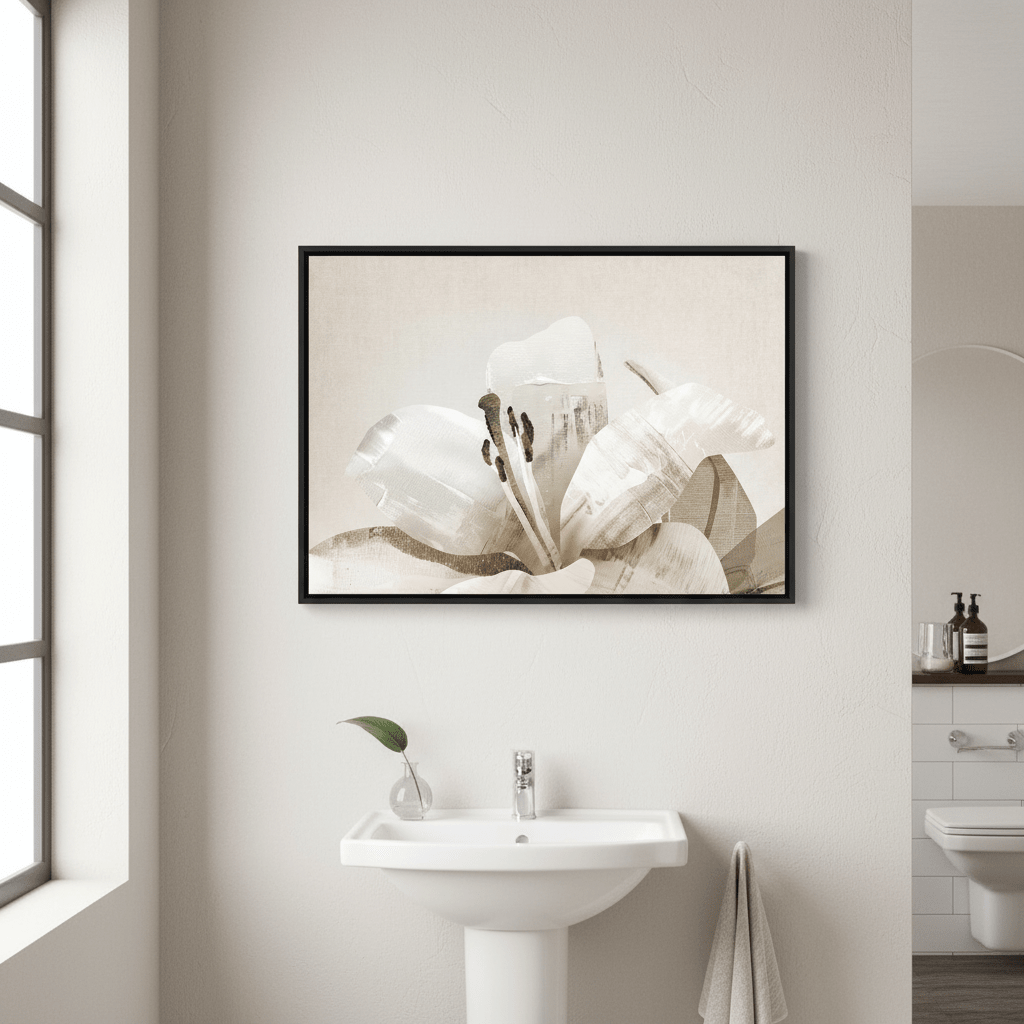 Painted Lily by Deer Muskeeter wall - art - picture - poster