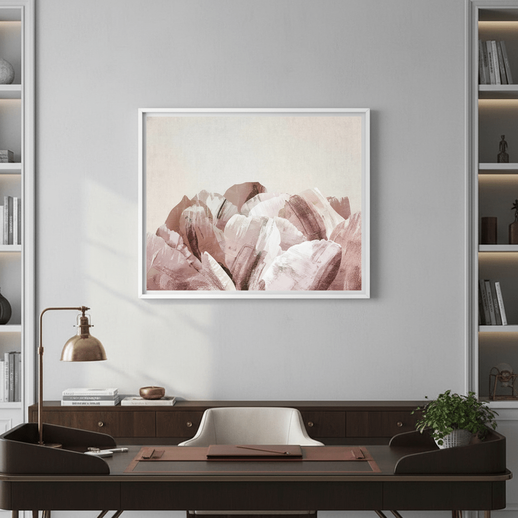 Painted Peony by Deer Muskeeter wall - art - picture - poster