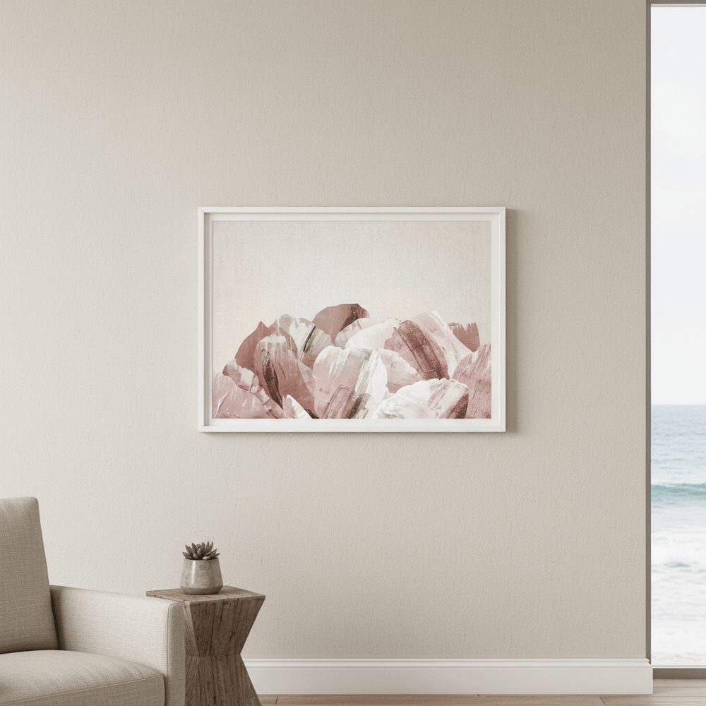 Painted Peony by Deer Muskeeter wall - art - picture - poster