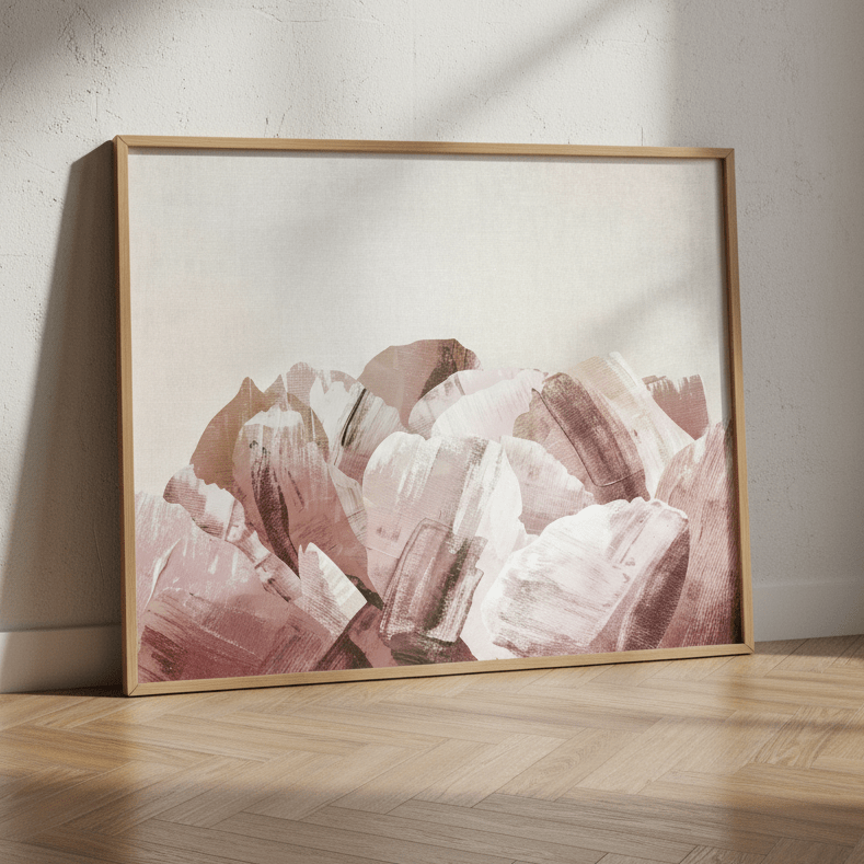 Painted Peony by Deer Muskeeter wall - art - picture - poster