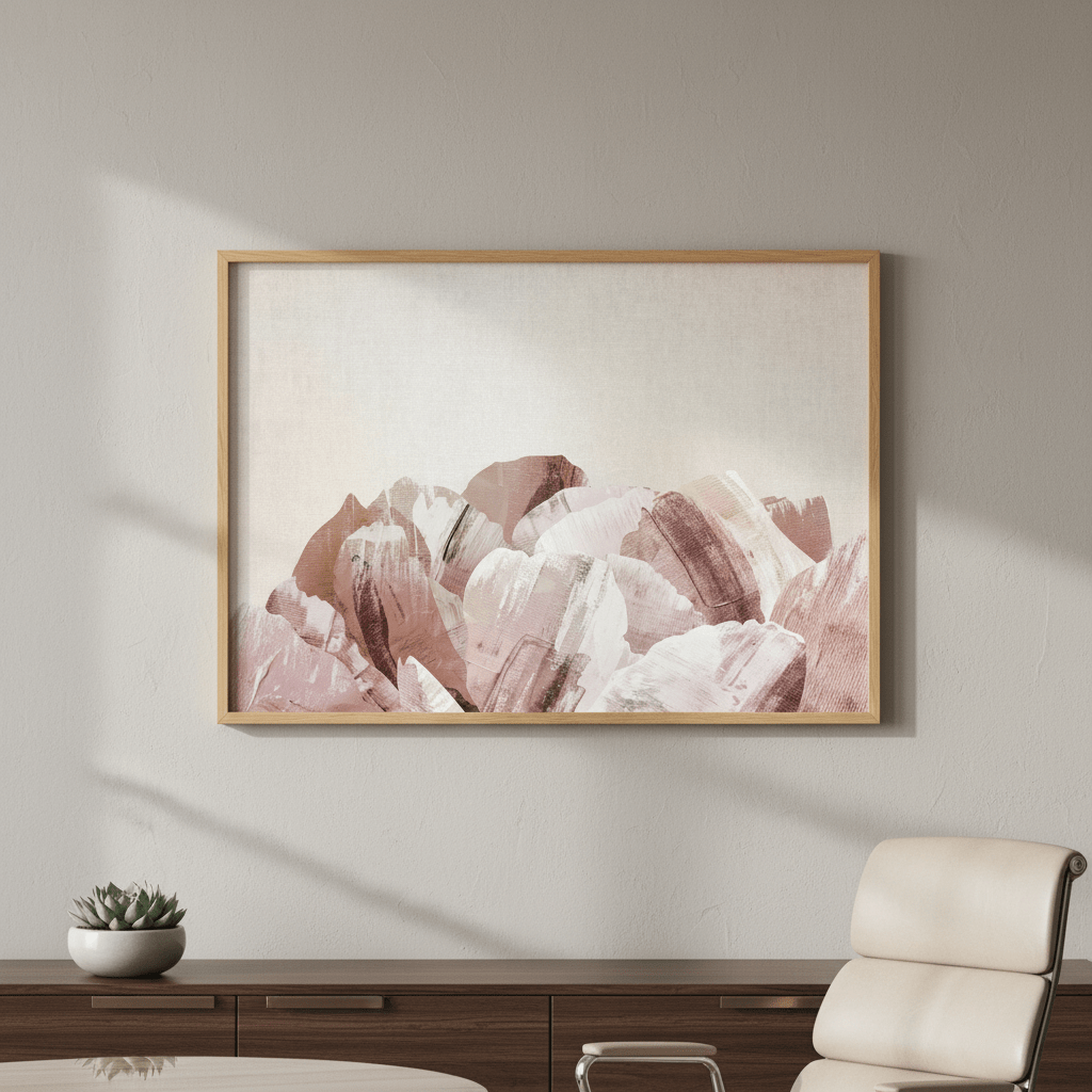 Painted Peony by Deer Muskeeter wall - art - picture - poster