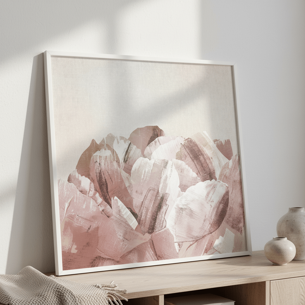 Painted Peony by Deer Muskeeter wall - art - picture - poster
