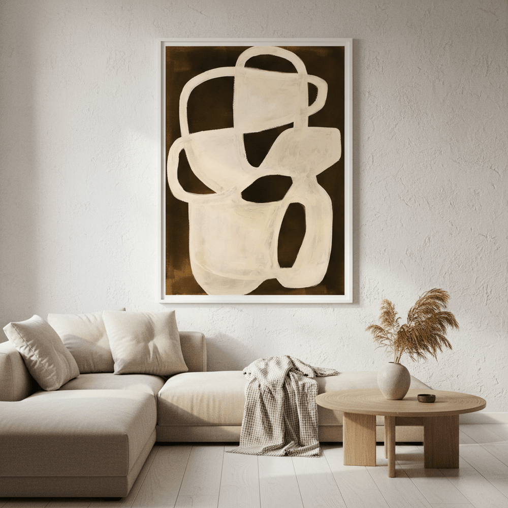 Painted Sculpture by Berit Mongensen Lopez wall - art - picture - poster