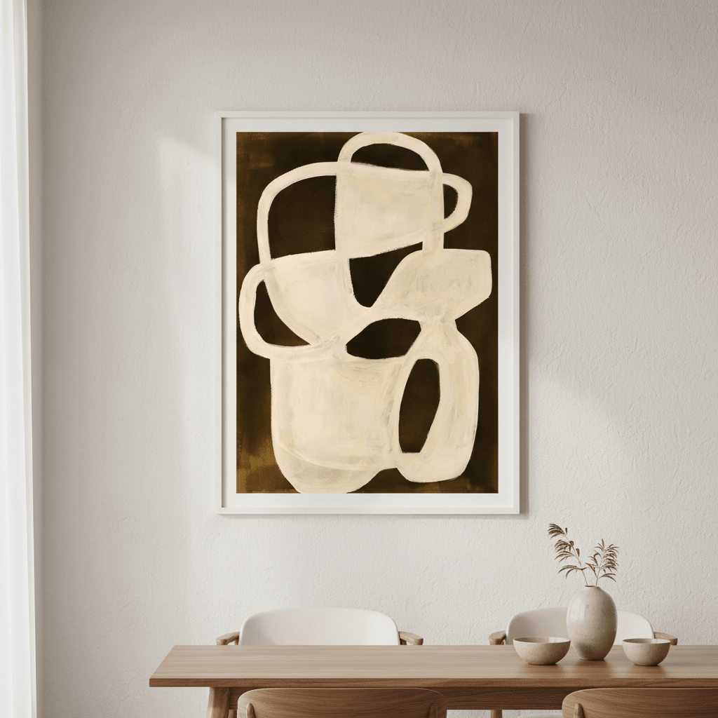 Painted Sculpture by Berit Mongensen Lopez wall - art - picture - poster