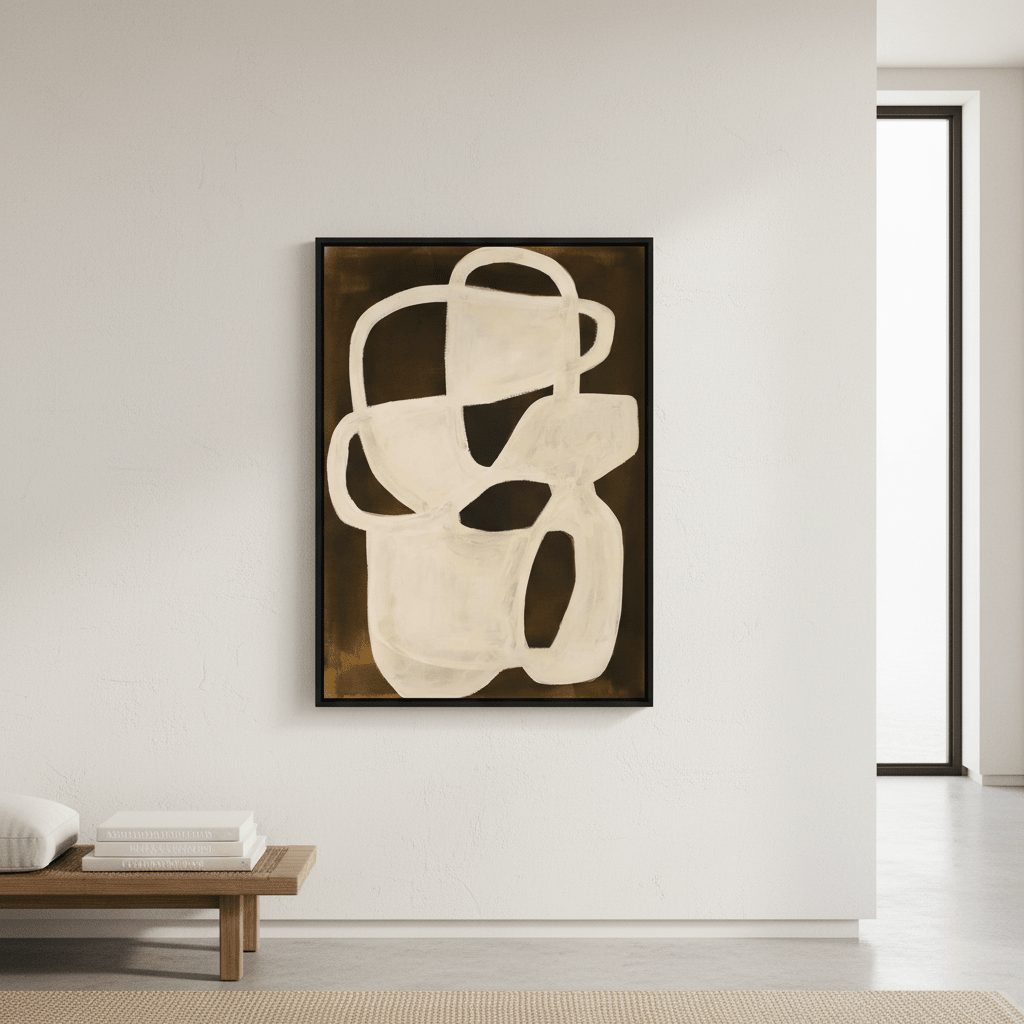 Painted Sculpture by Berit Mongensen Lopez wall - art - picture - poster