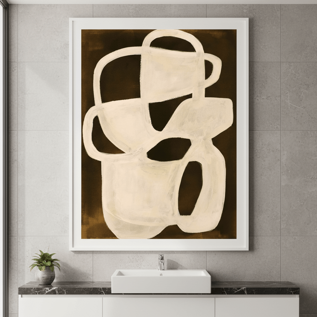 Painted Sculpture by Berit Mongensen Lopez wall - art - picture - poster