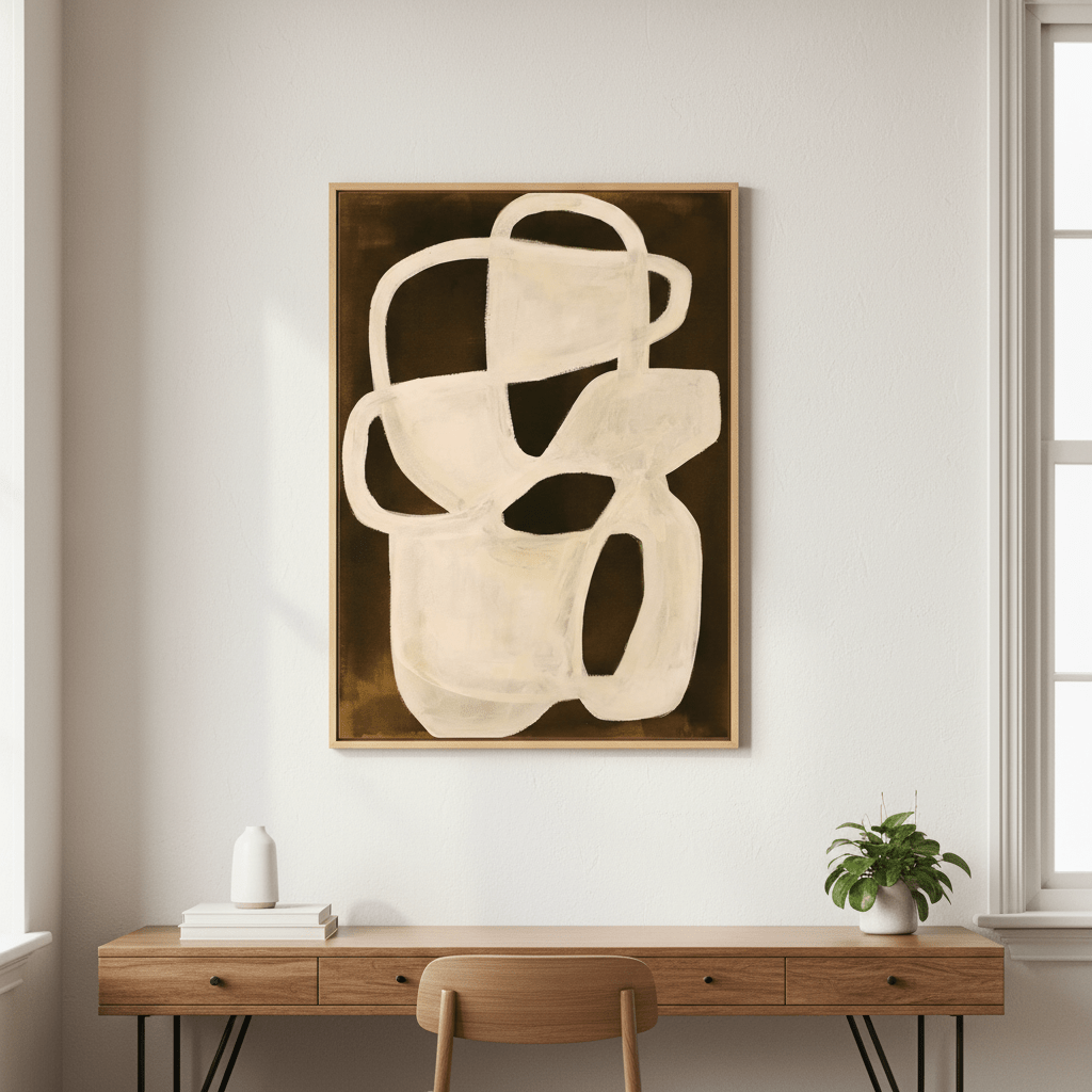 Painted Sculpture by Berit Mongensen Lopez wall - art - picture - poster