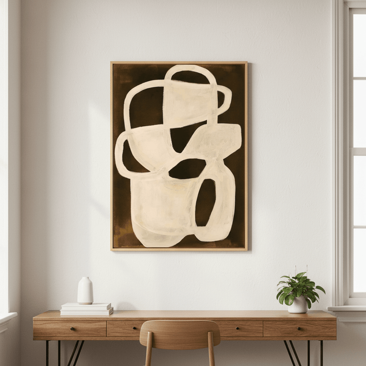 Painted Sculpture by Berit Mongensen Lopez wall - art - picture - poster