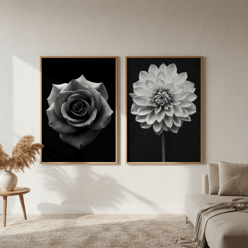 Paired Petals by Peter Attard wall - art - picture - poster
