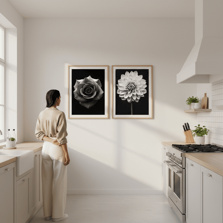 Paired Petals by Peter Attard wall - art - picture - poster