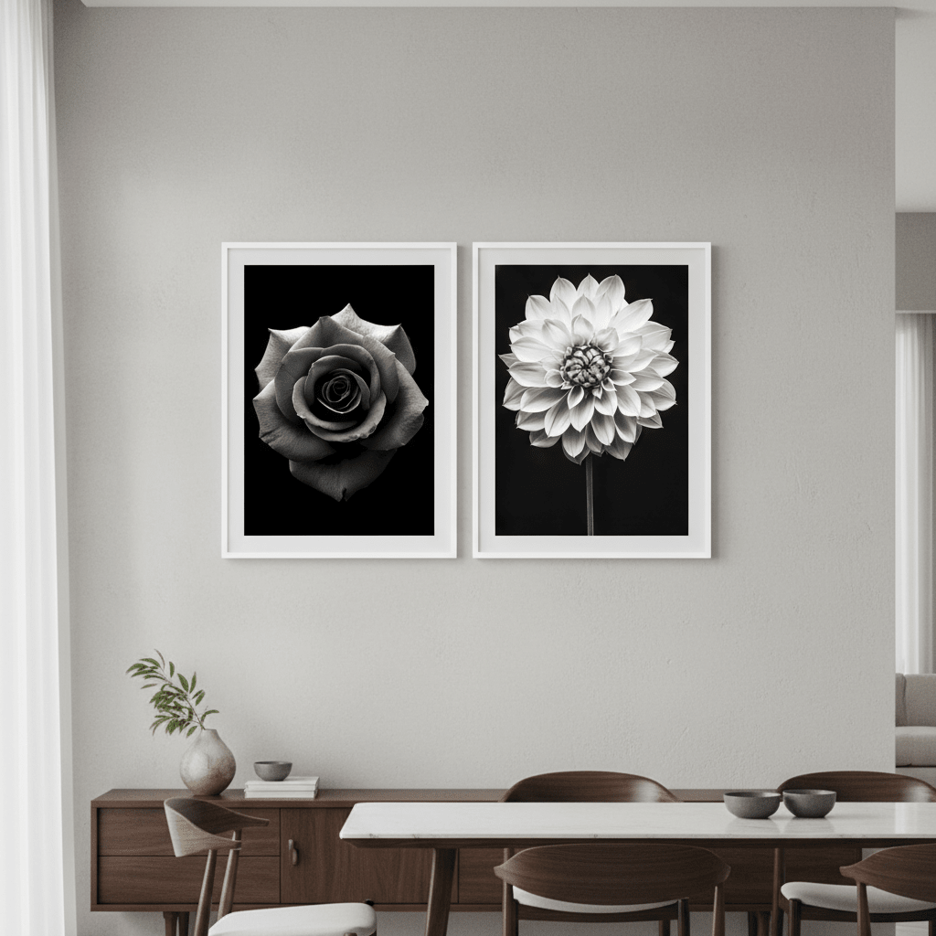 Paired Petals by Peter Attard wall - art - picture - poster
