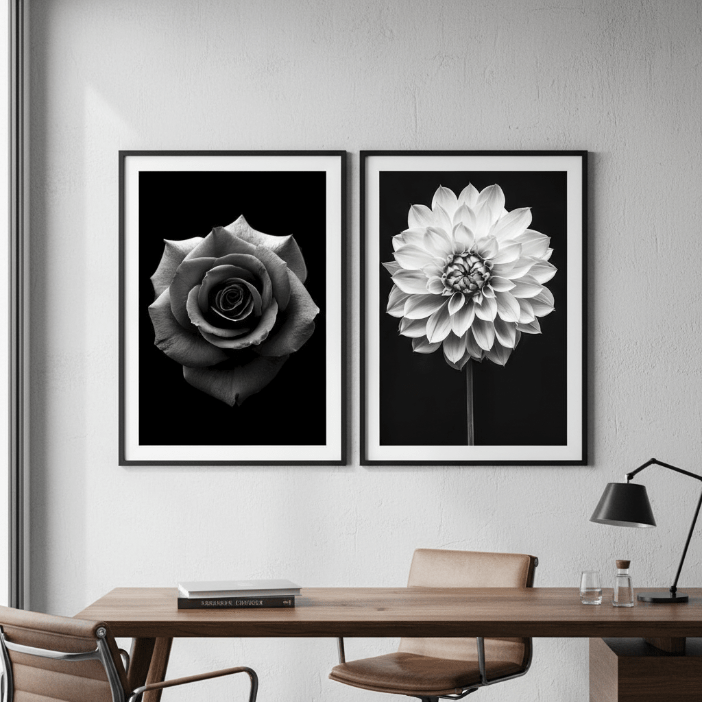 Paired Petals by Peter Attard wall - art - picture - poster