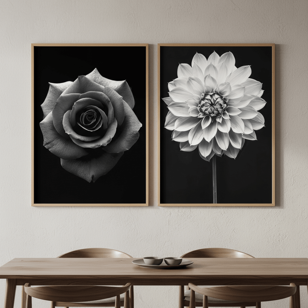 Paired Petals by Peter Attard wall - art - picture - poster