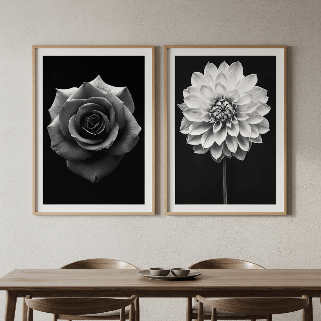 Paired Petals by Peter Attard wall - art - picture - poster
