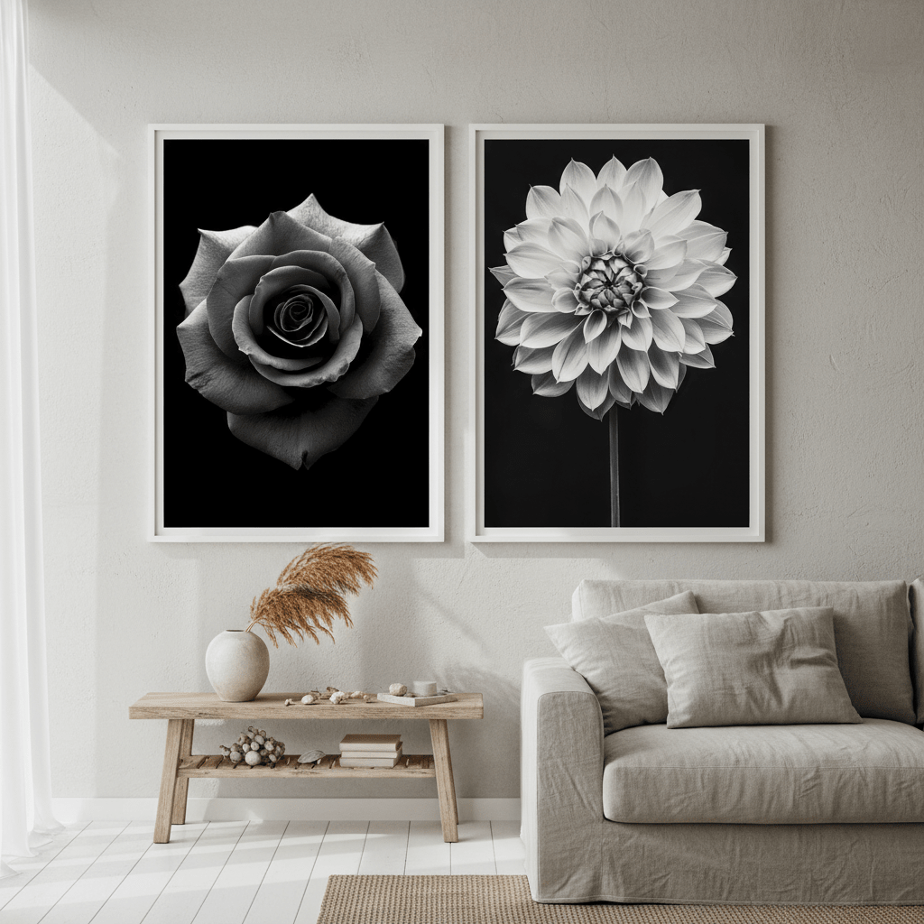 Paired Petals by Peter Attard wall - art - picture - poster