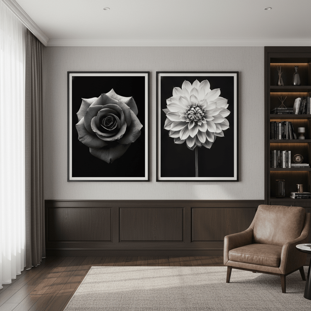 Paired Petals by Peter Attard wall - art - picture - poster